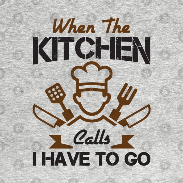 Kitchen Chef - Cooking Quote by CRE4TIX